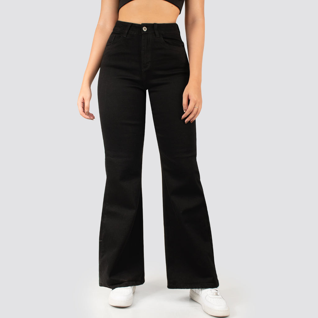 Pack Mom Flare Mujer Denim 2 Unidades
