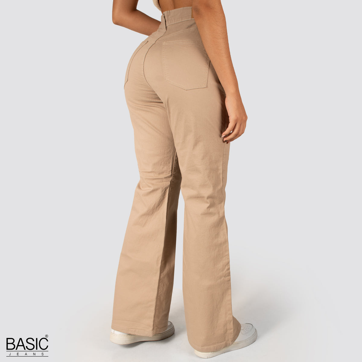 Pack Mom Flare Mujer Color (Marrón-Camel) 2 Unidades