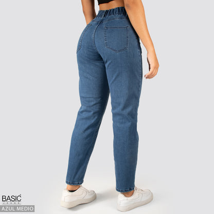 Pack Mom Fit Mujer Denim 2 Unidades