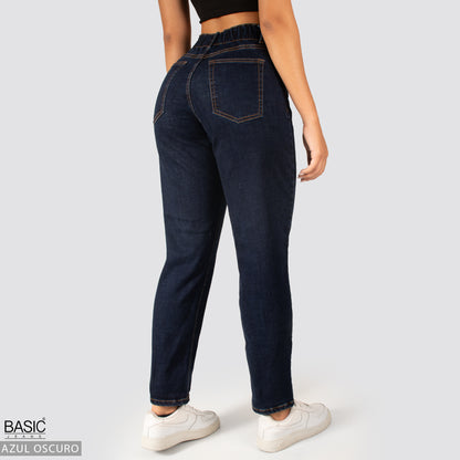 Pack Mom Fit Mujer Denim 2 Unidades